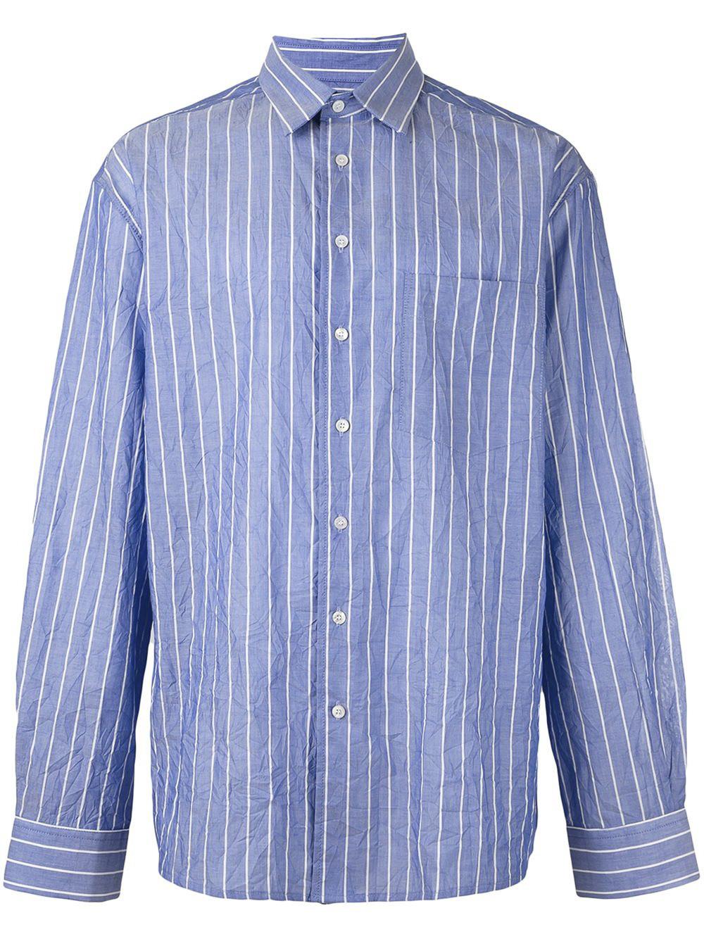 Raf Simons Cotton Striped Shirt for Men 