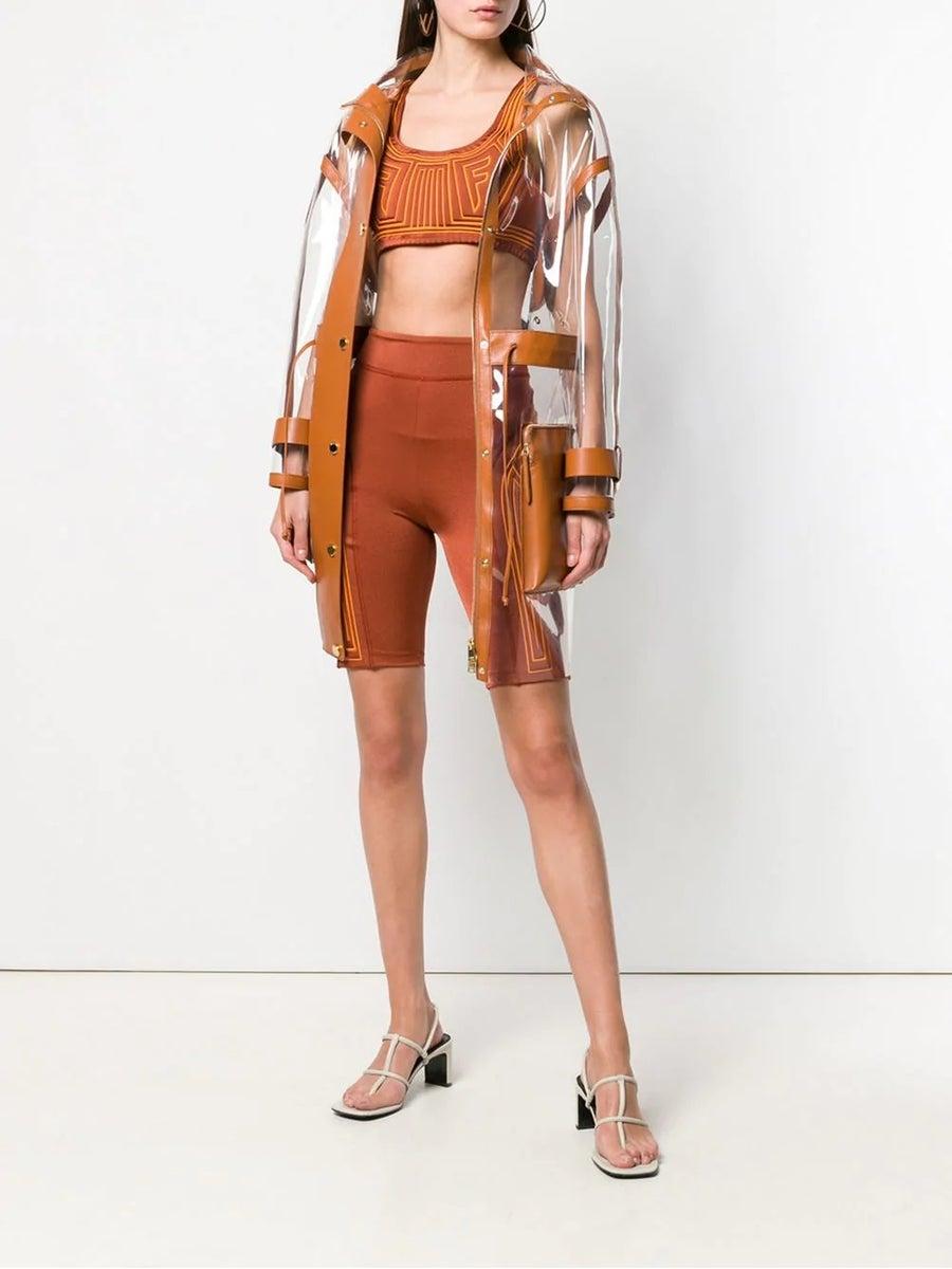 cycling shorts orange