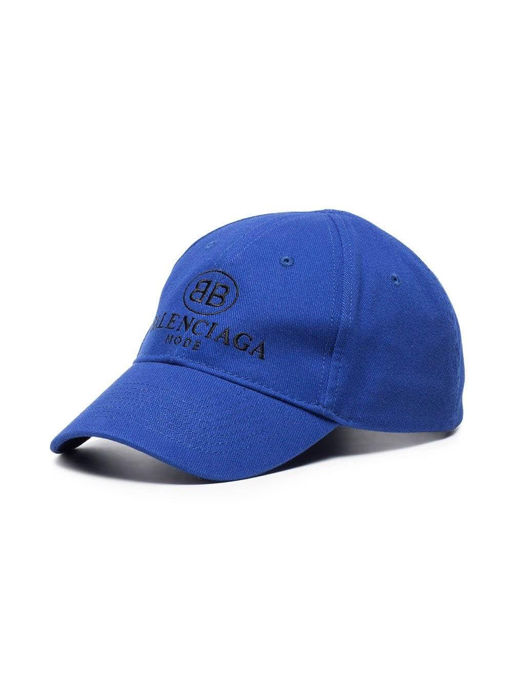 balenciaga cap blue