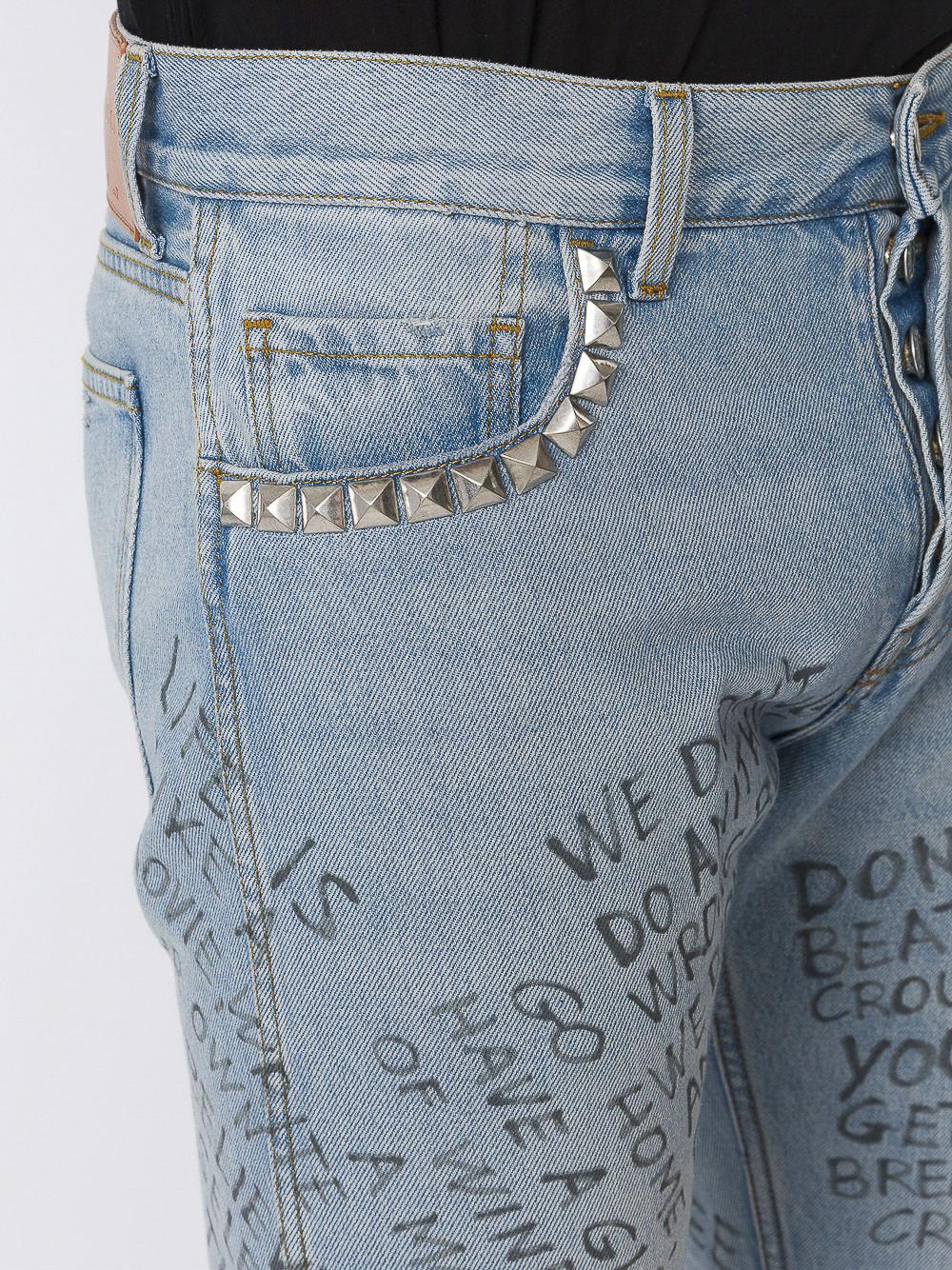 gucci punk jeans