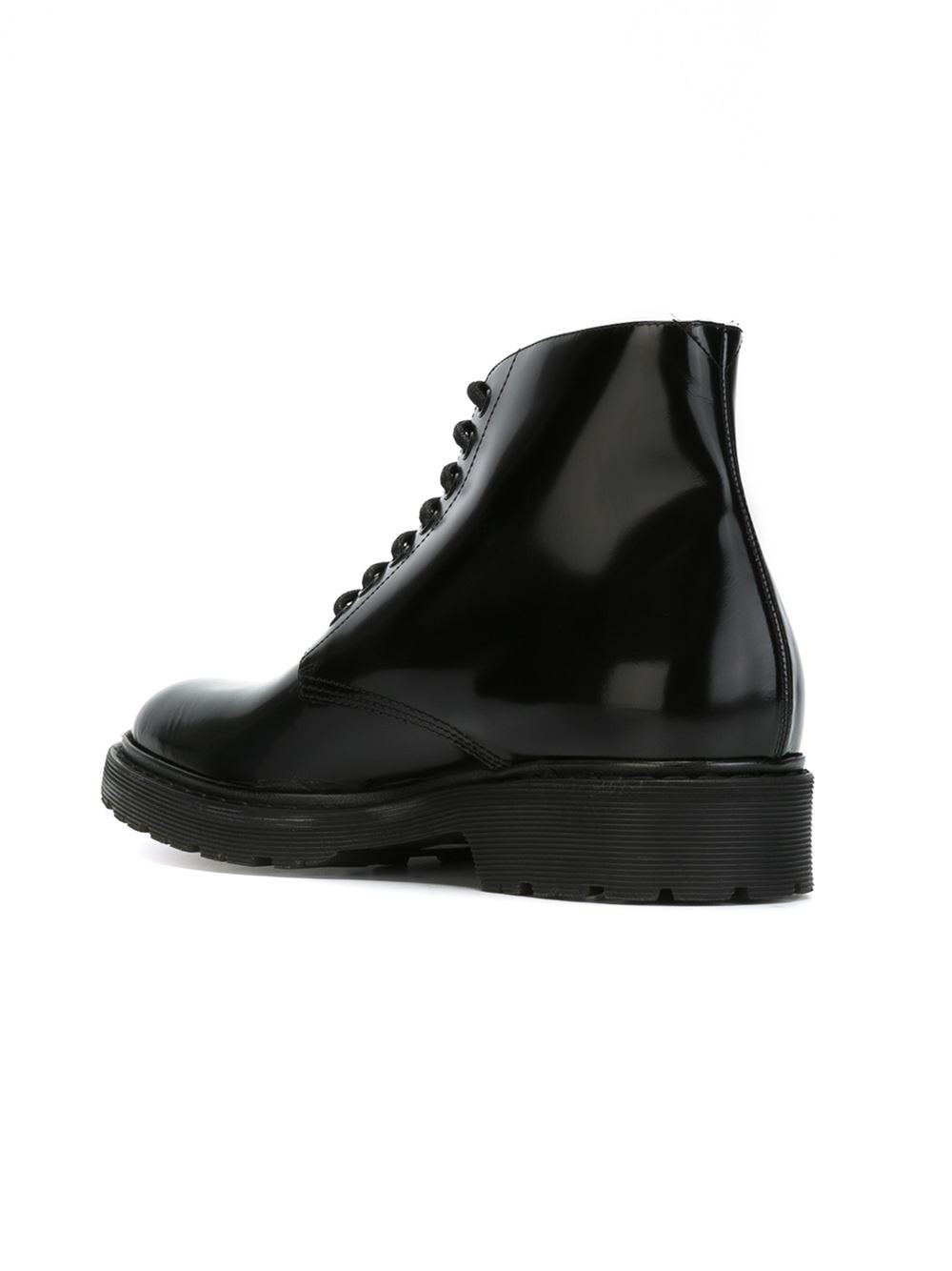 combat boots saint laurent