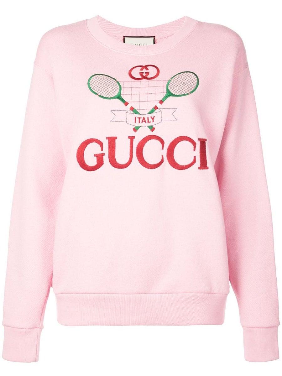 Gucci Tennis Sweatshirt Pink Shop, 52 