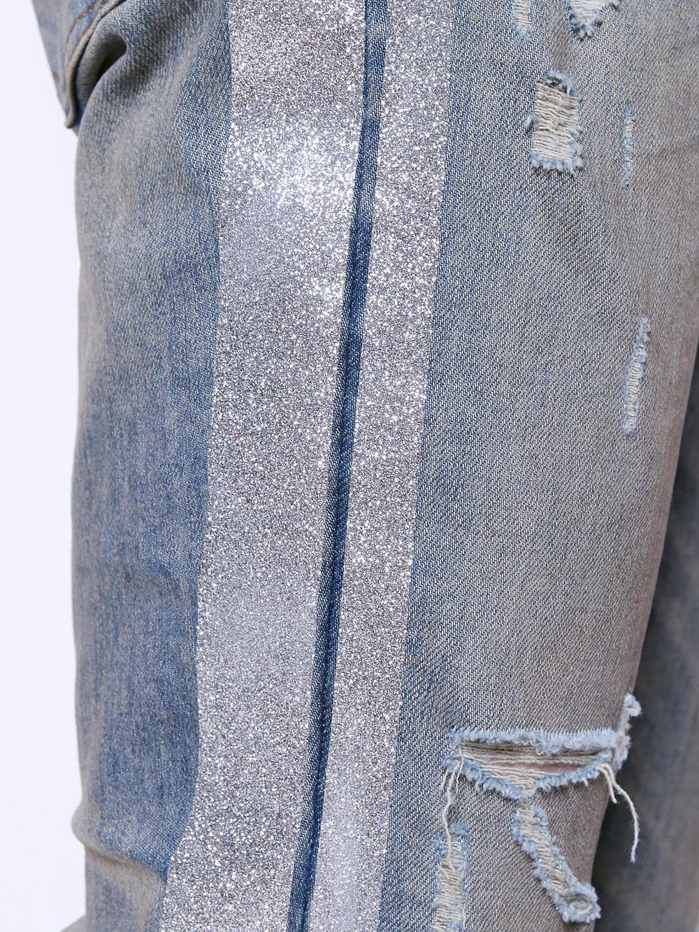 mens sparkly jeans