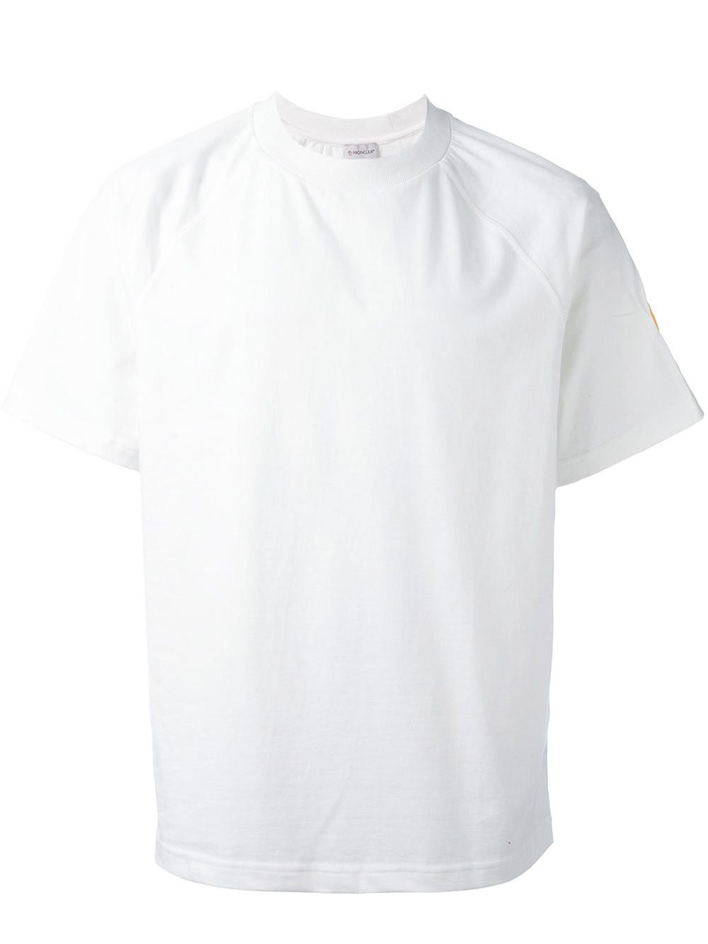 Moncler Cotton X Off-white Printed T-shirt for Men - Lyst