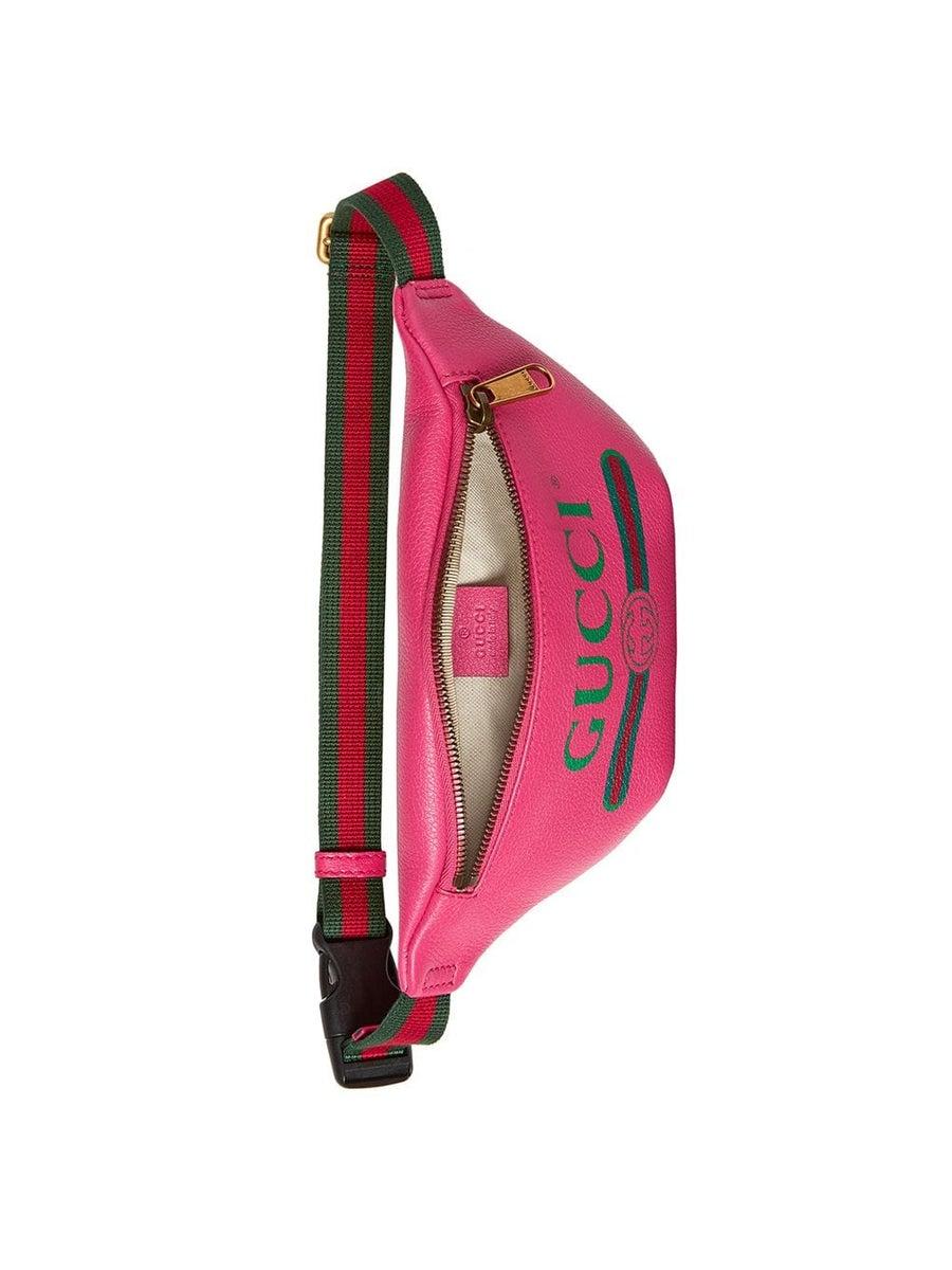 pink gucci bum bag