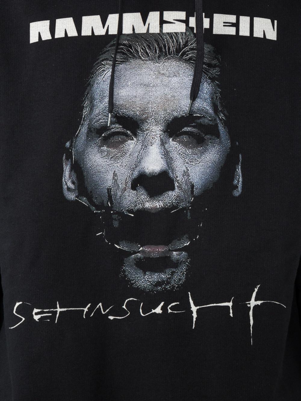 vetements rammstein hoodie