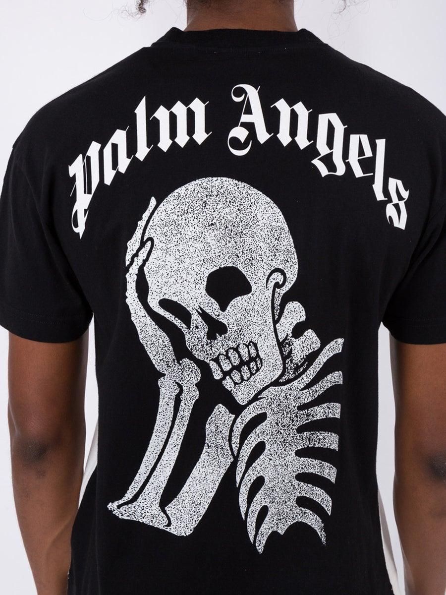 palm angels skull t shirt