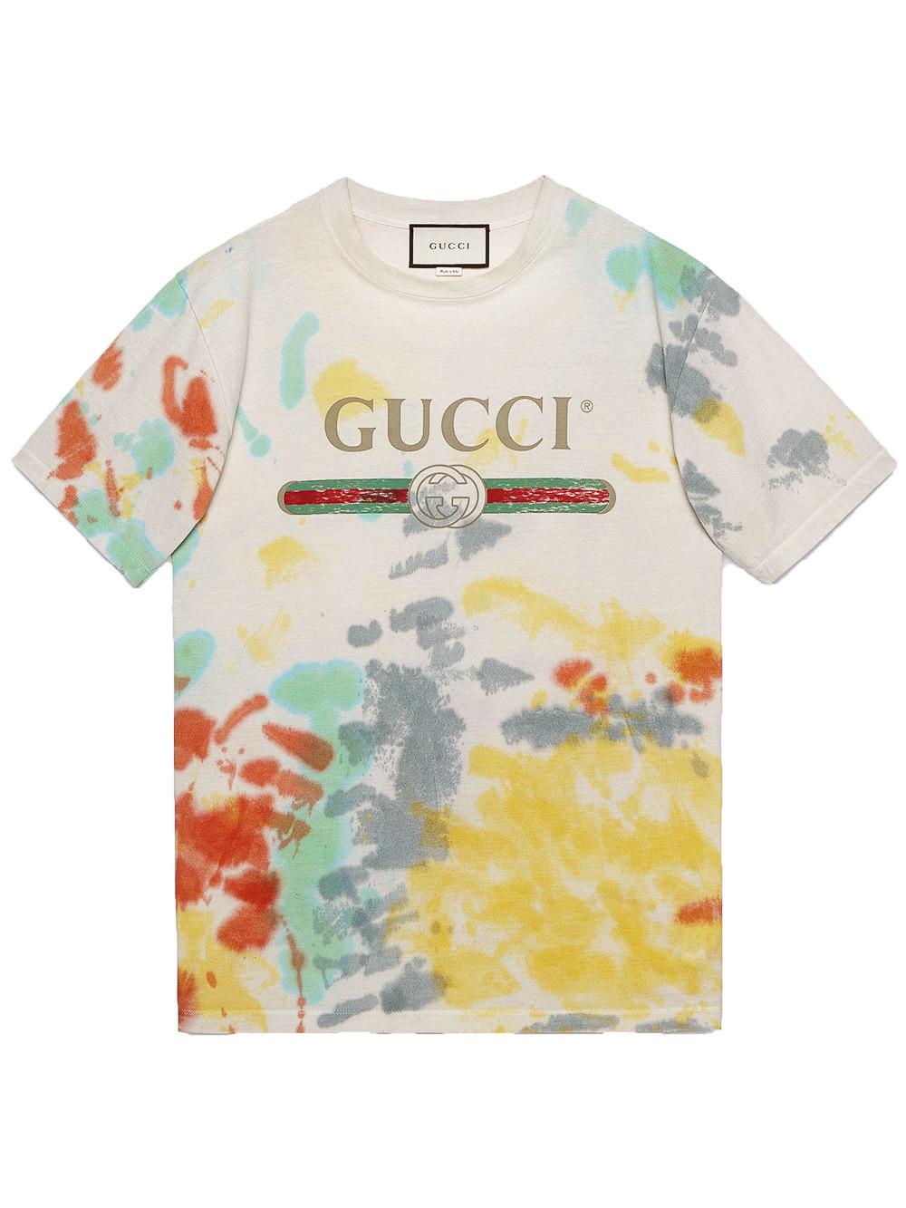 gucci tie dye t shirt
