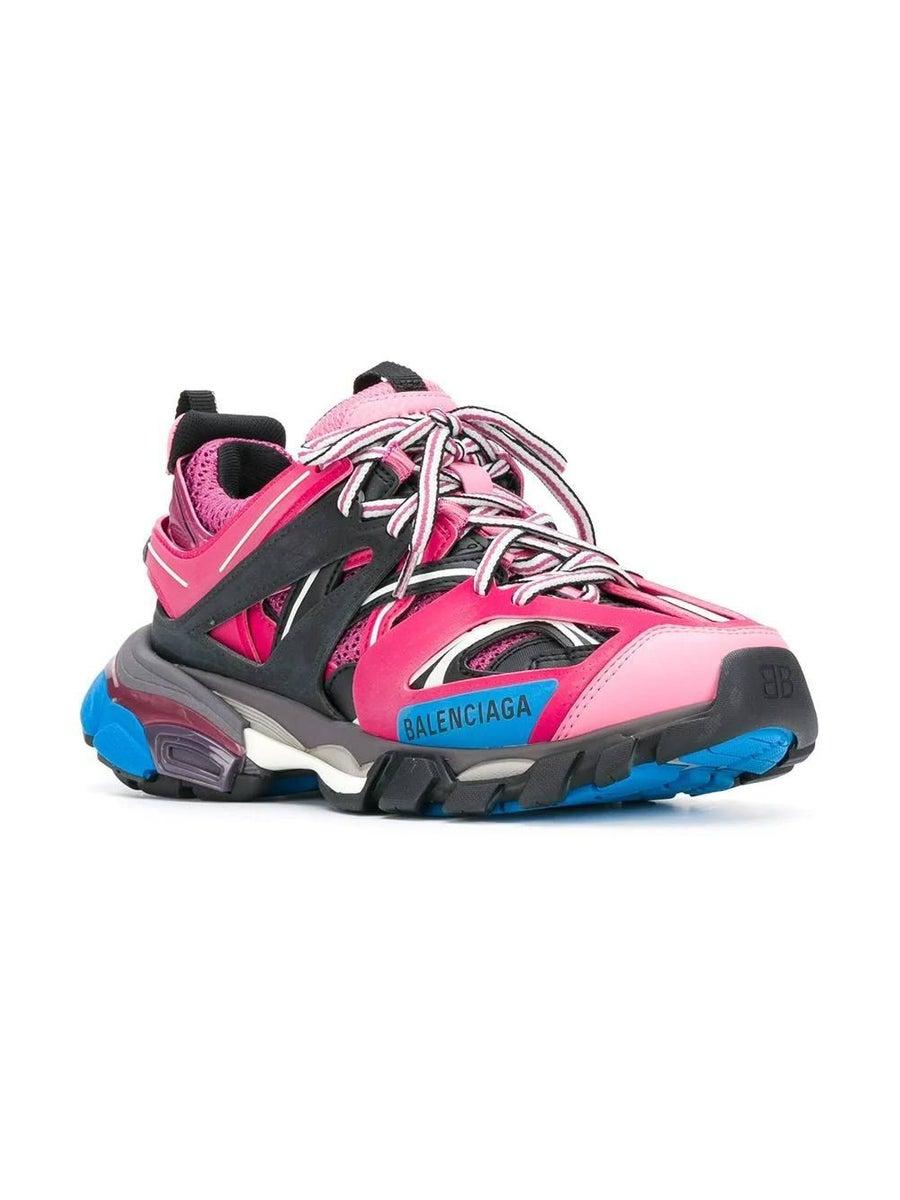 pink balenciaga sneakers track