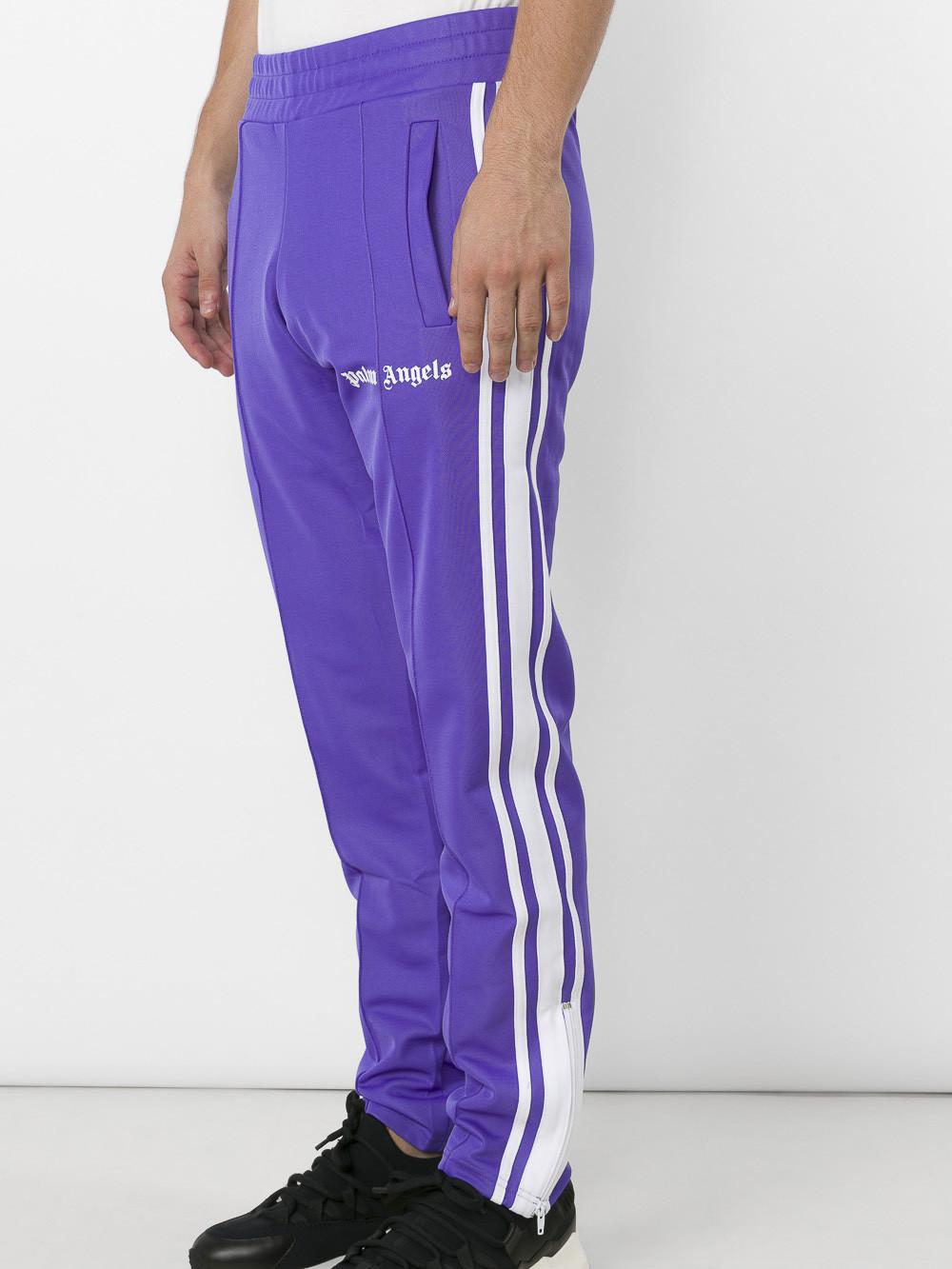 palm angels slim track pants
