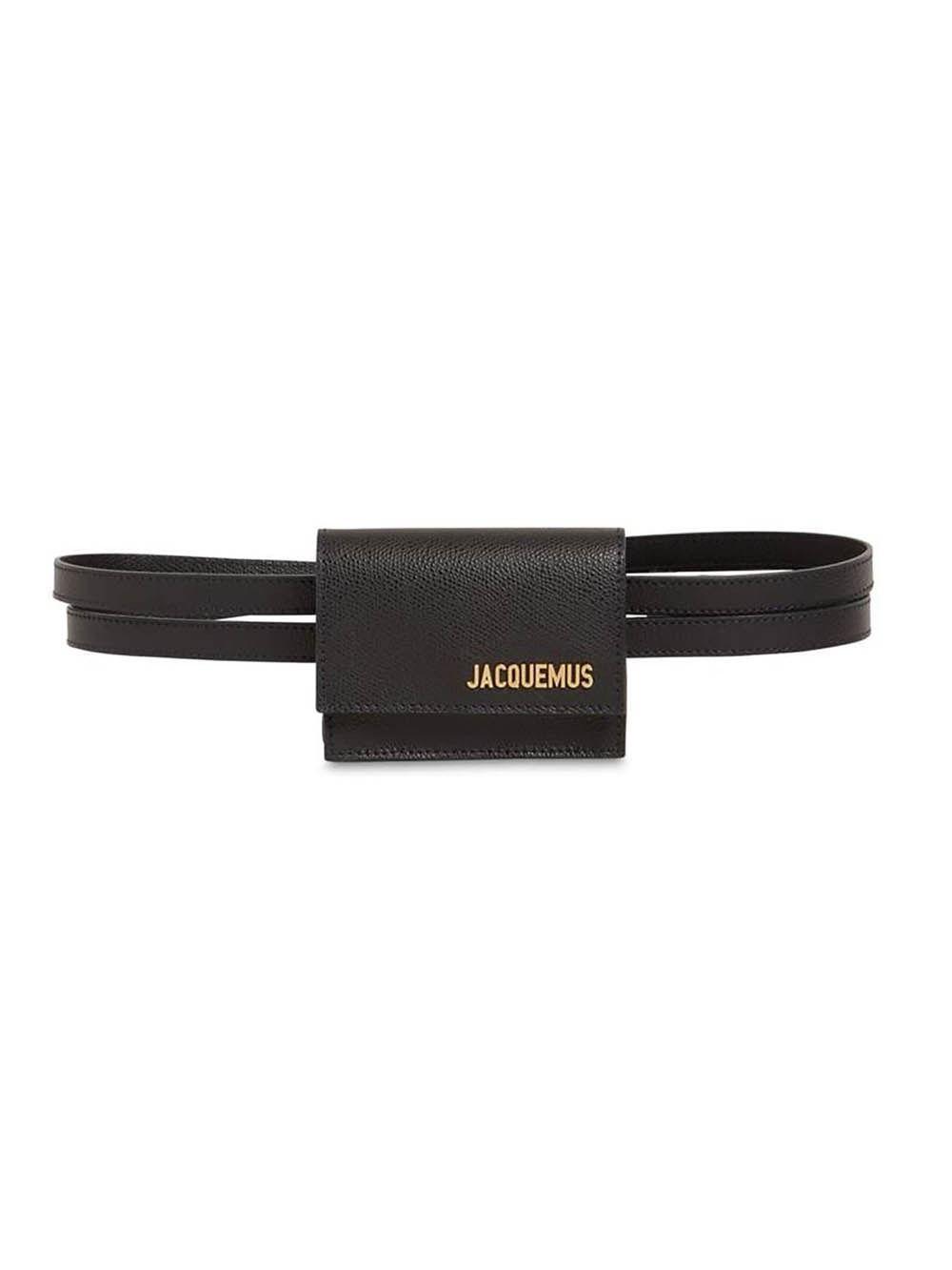 Jacquemus Black La Ceinture Bello Leather Belt Bag | Lyst