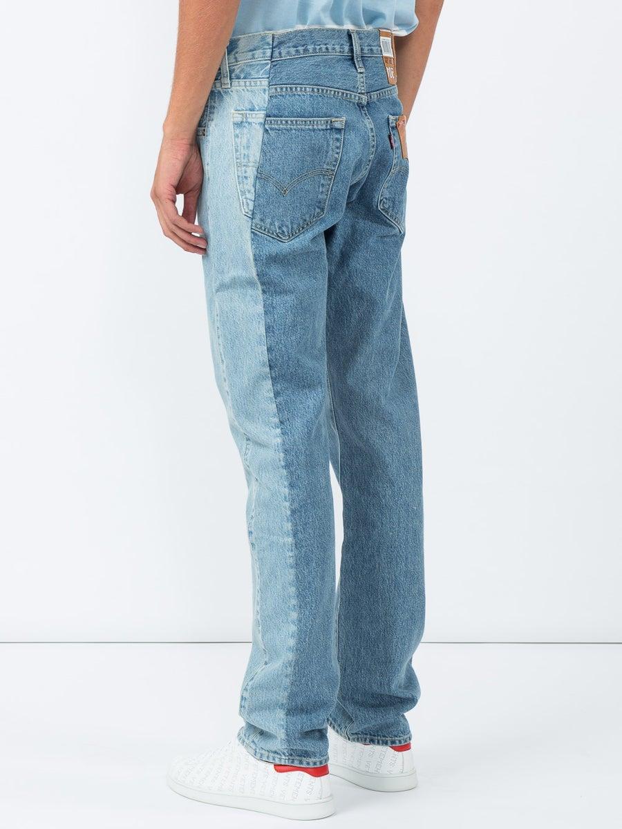 Vetements Denim Levi's X Side Panel Jeans in Blue for Men Lyst