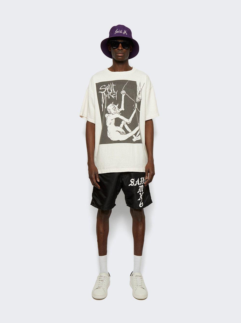 Saint Michael Mercy Tee in White for Men | Lyst