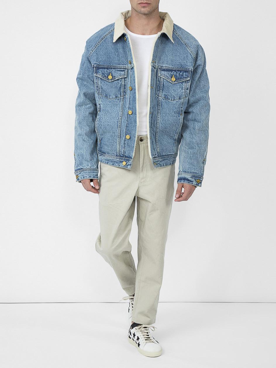 fear of god alpaca denim jacket