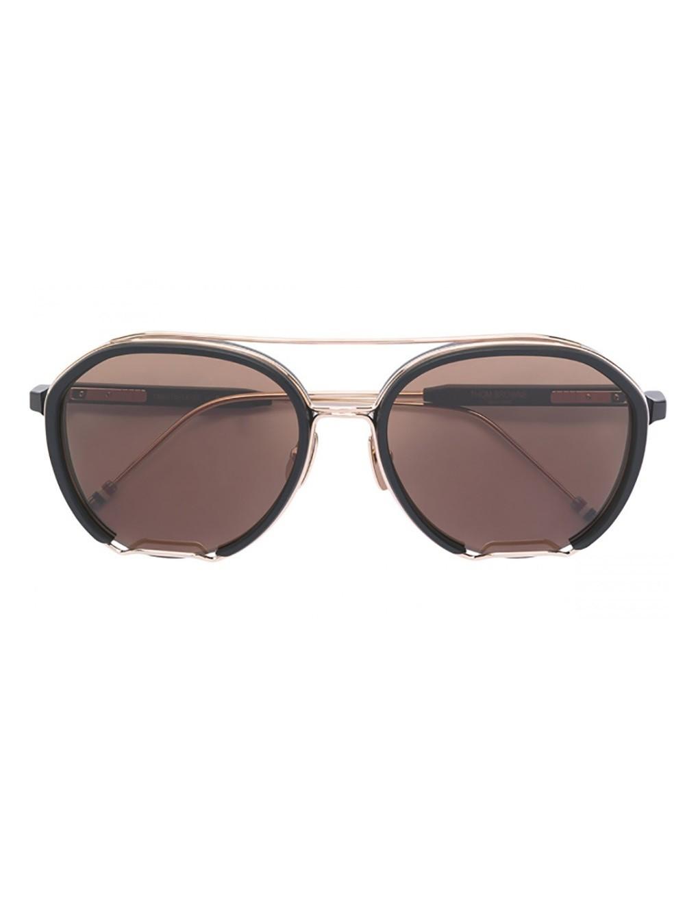 thom browne aviator sunglasses