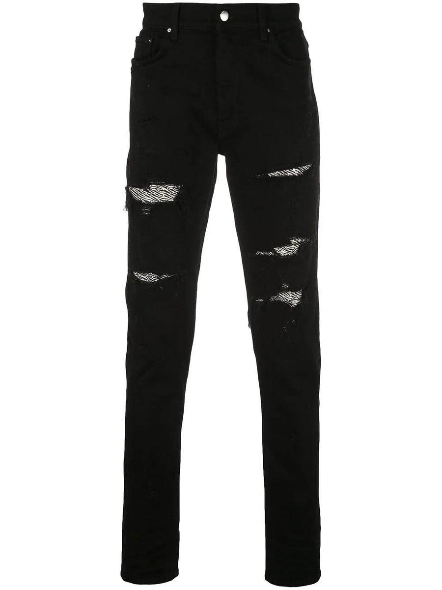 Amiri zebra jeans Clearance