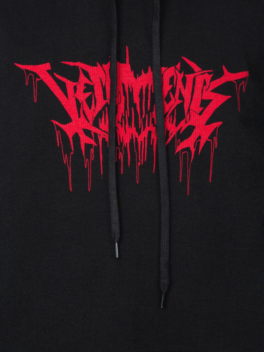vetements gothic hoodie