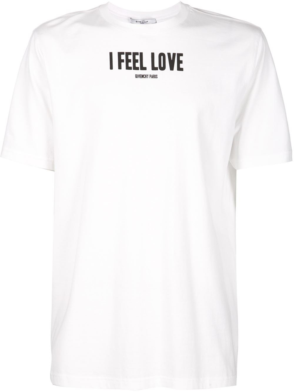 Givenchy Cotton I Feel Love T-shirt in 