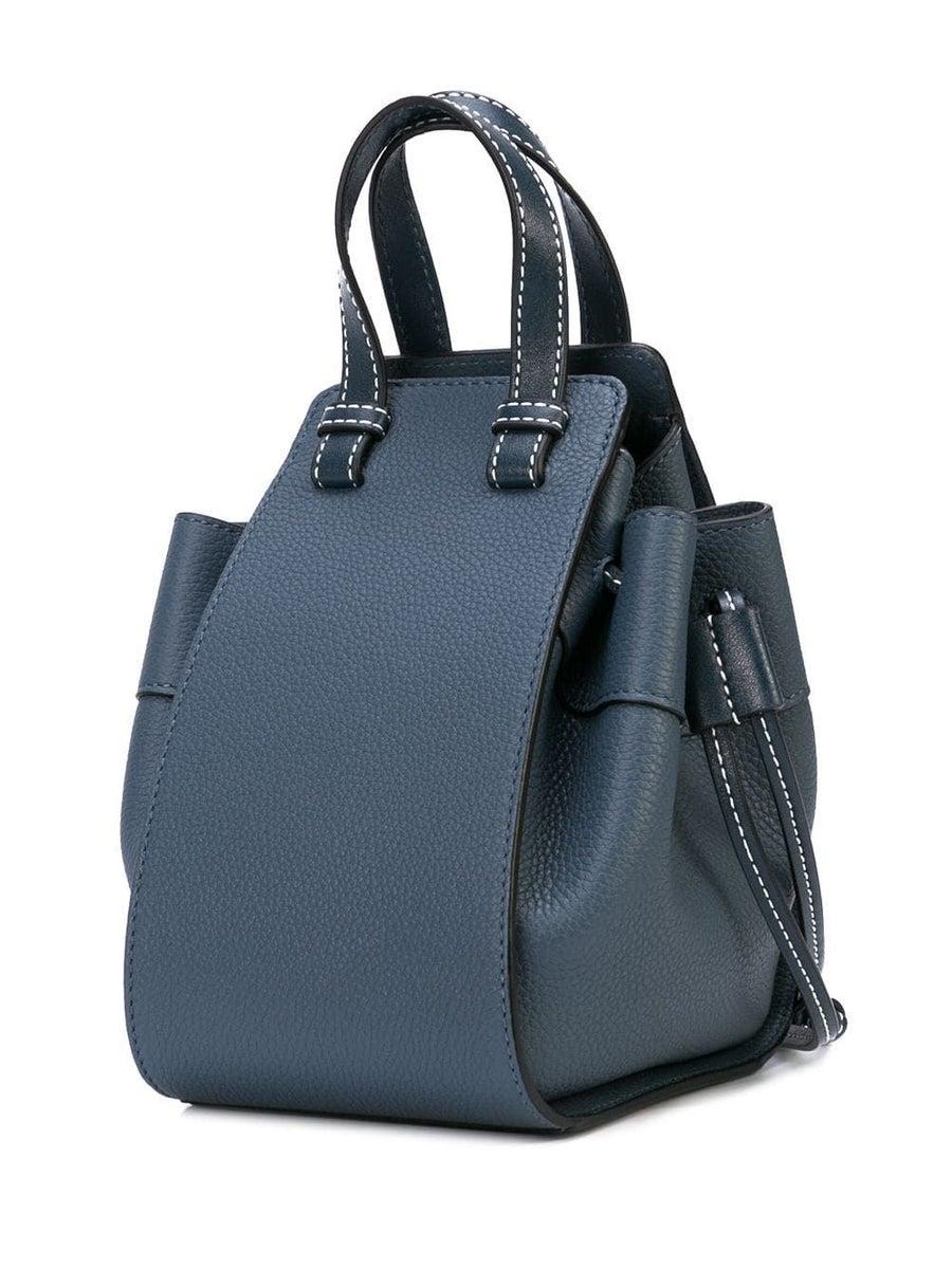 Loewe Leather Hammock Bag in Blue - Lyst