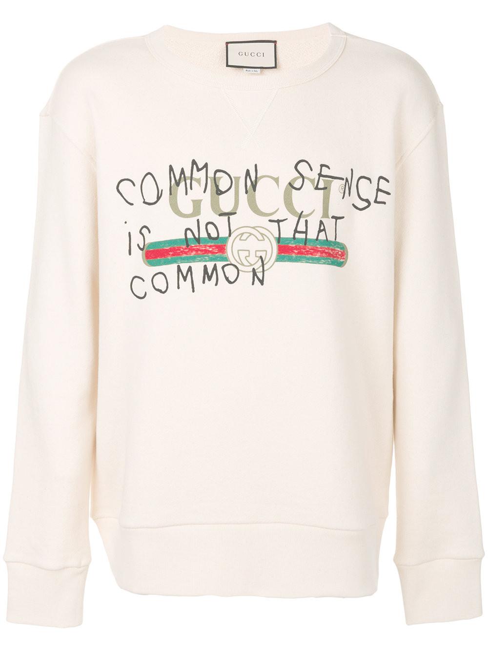Gucci Common Sense Is Not That Common Hoodie Cheap Sale, SAVE 55% -  raptorunderlayment.com