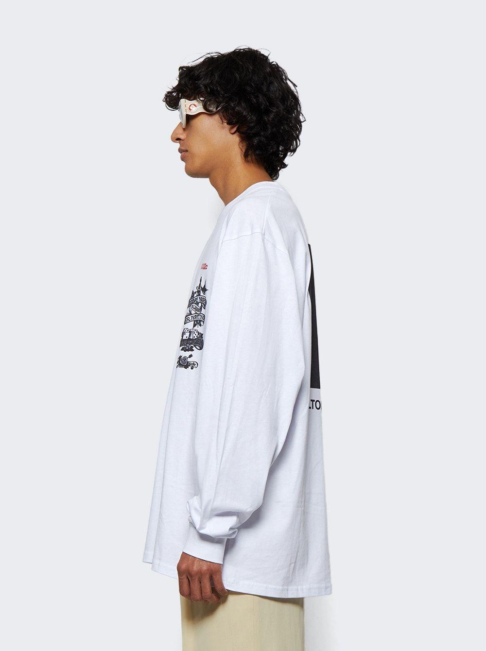 032c X Elton John Long-sleeve Tee in White for Men | Lyst