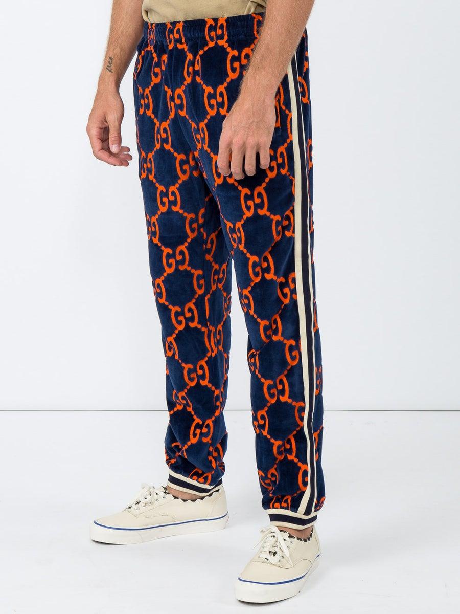 gucci gg canvas jogging pant