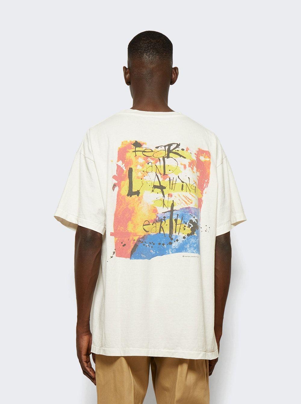 Saint Michael X Denim Tears Clown Tee in White for Men | Lyst