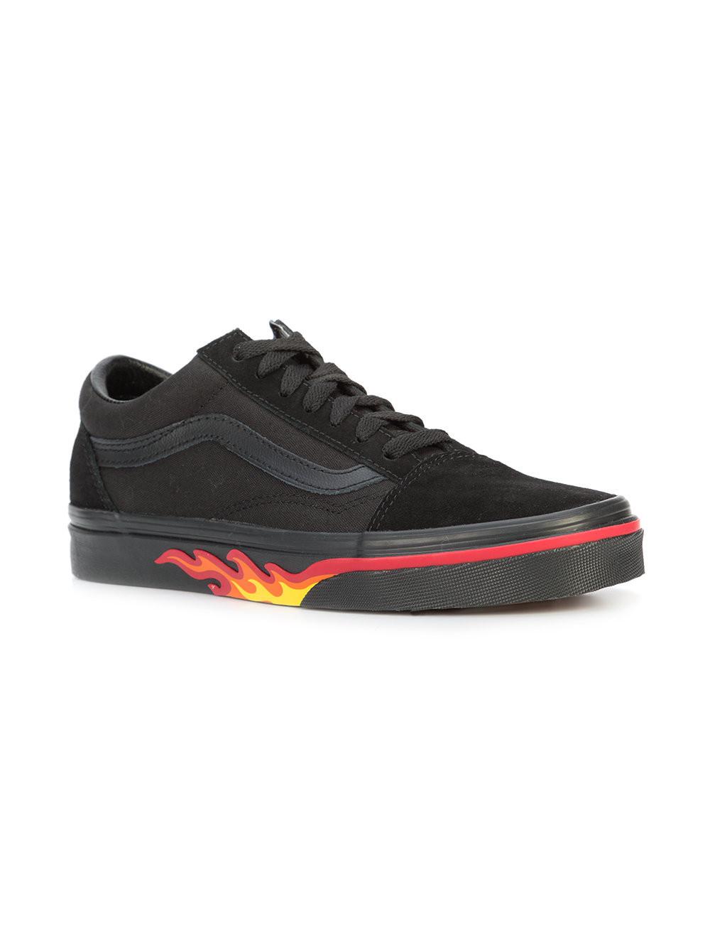 Vans Cotton Old Skool Flame Lace-up 