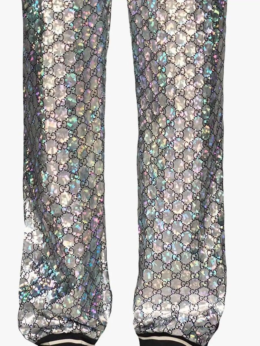 gucci holographic pants