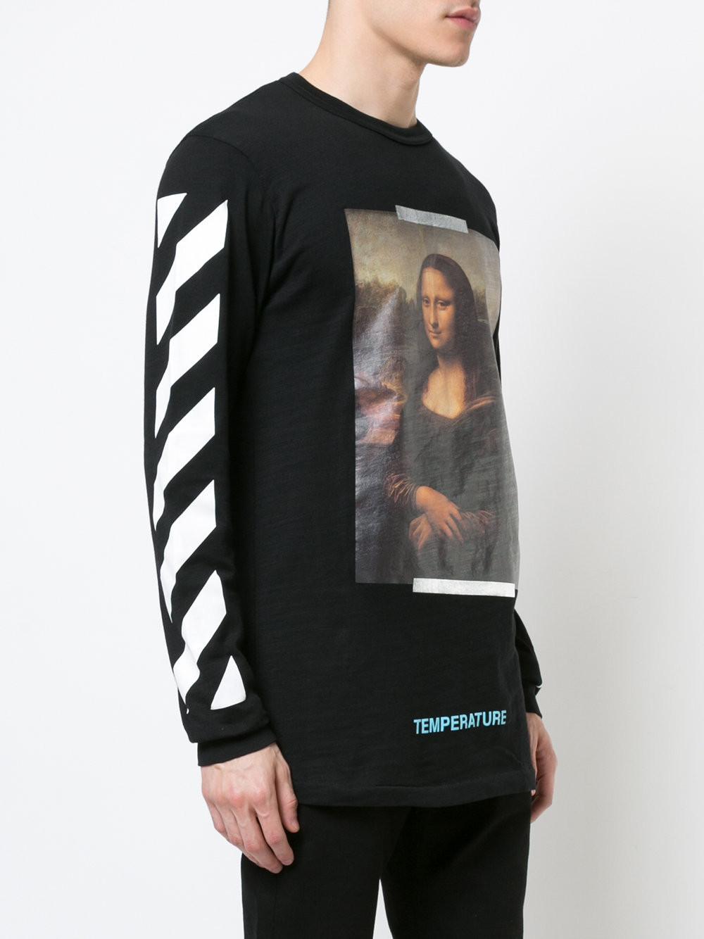 Mona Lisa Long Sleeve Tee-shirt 