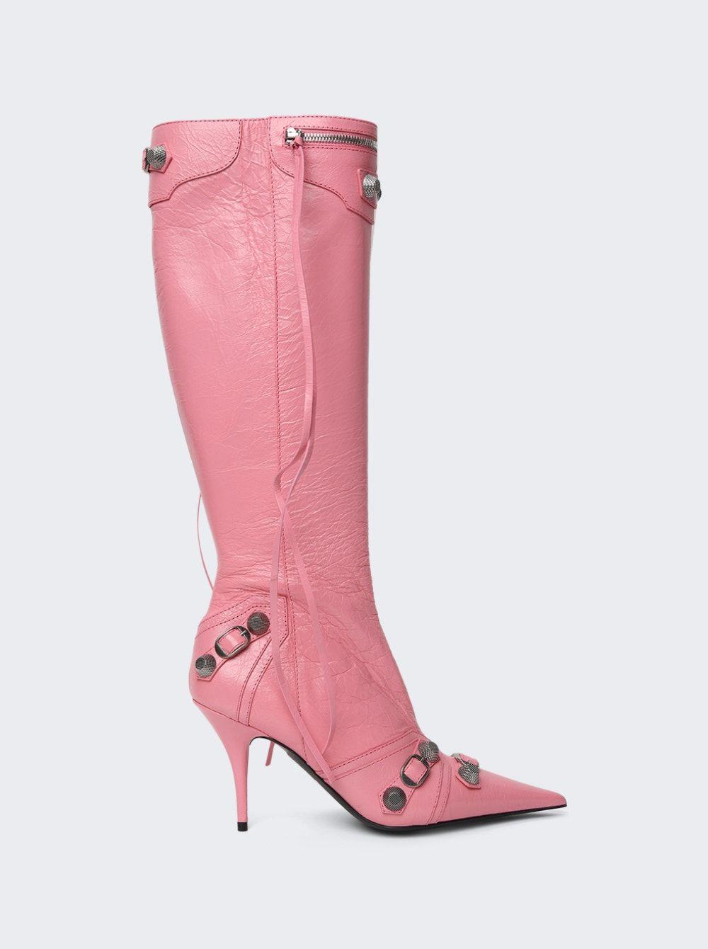 balenciaga bottes rose