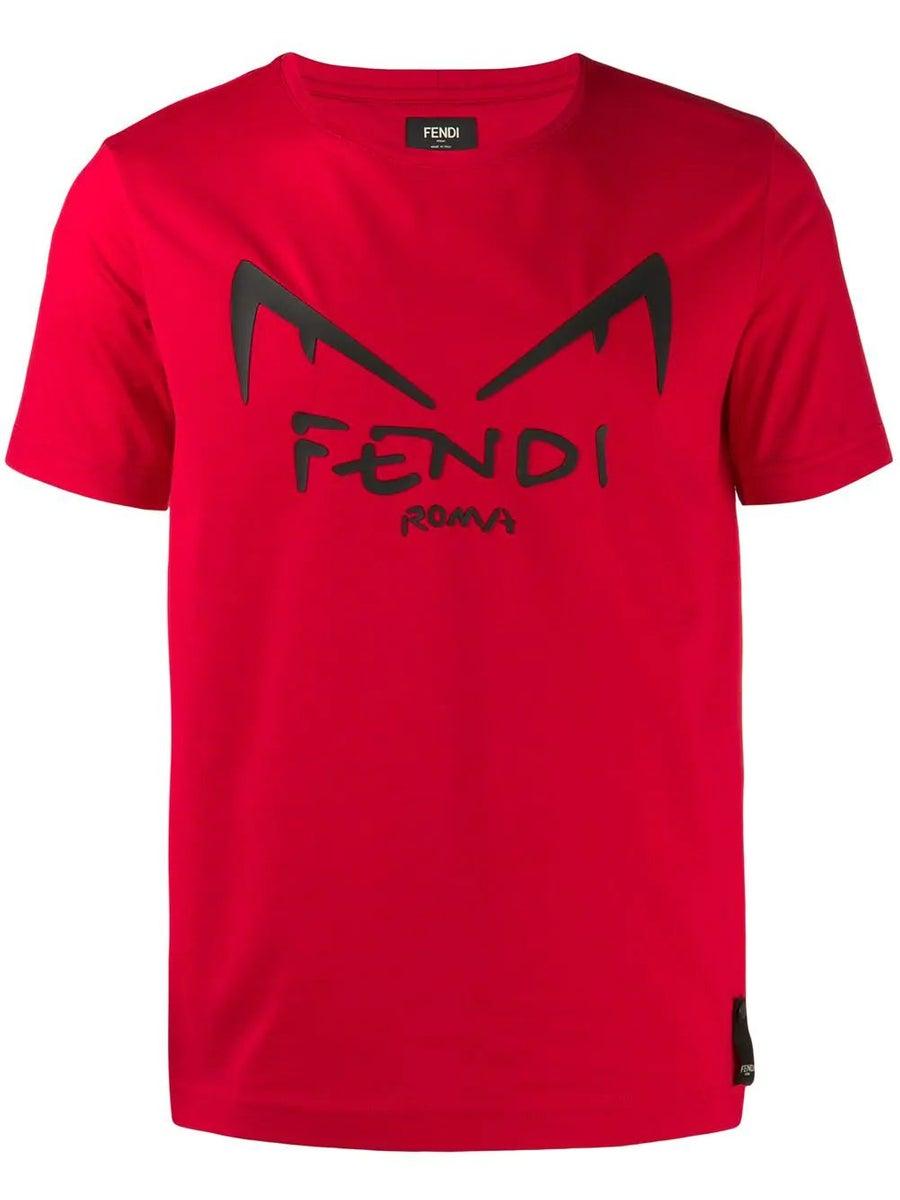 fendi red t shirt