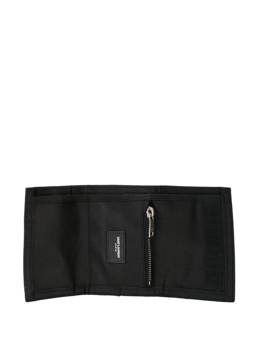 saint laurent palm tree card holder