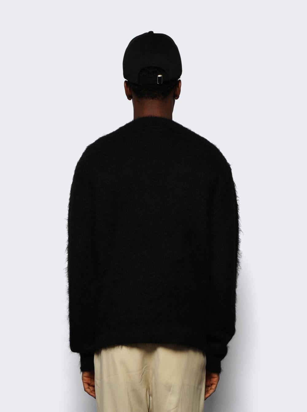 Saint Michael X Born X Raised Clown Knit Sweater Black in Green