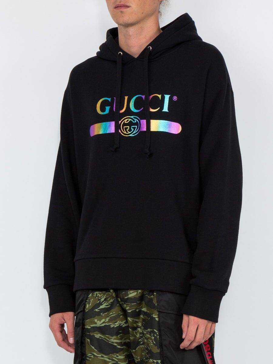 holographic gucci hoodie