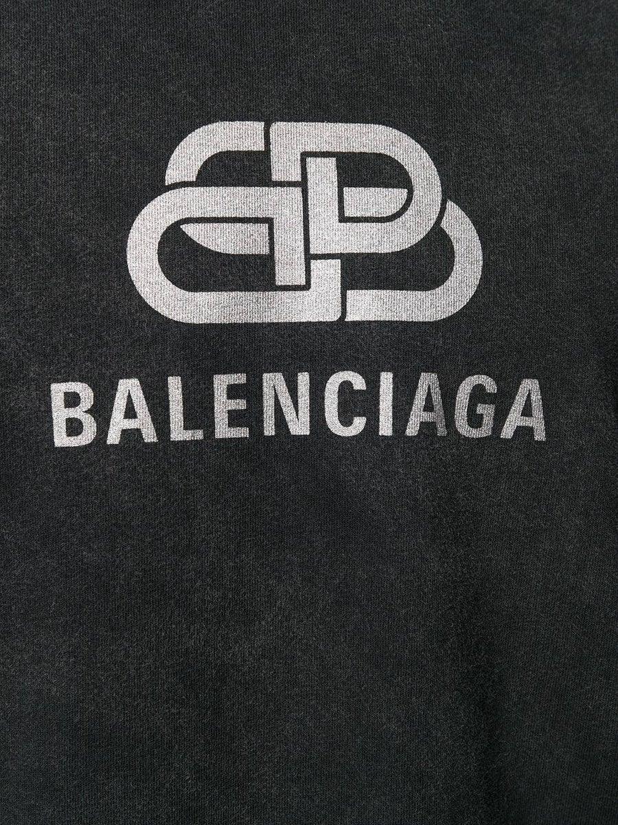 Balenciaga Cotton Interlocking Bb Logo 