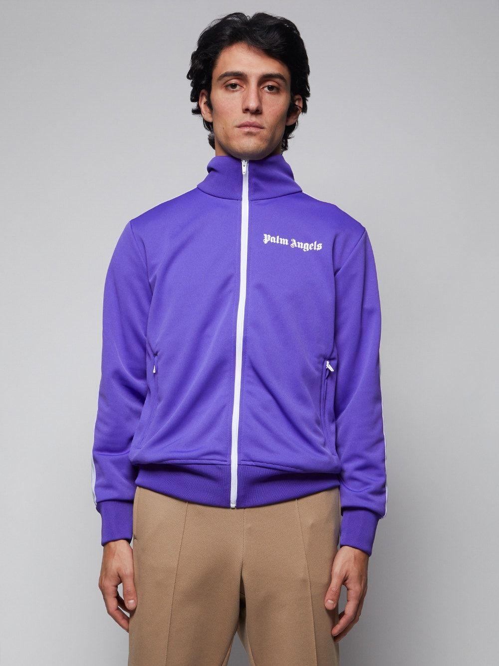Palm angels track jacket with 2025 hood