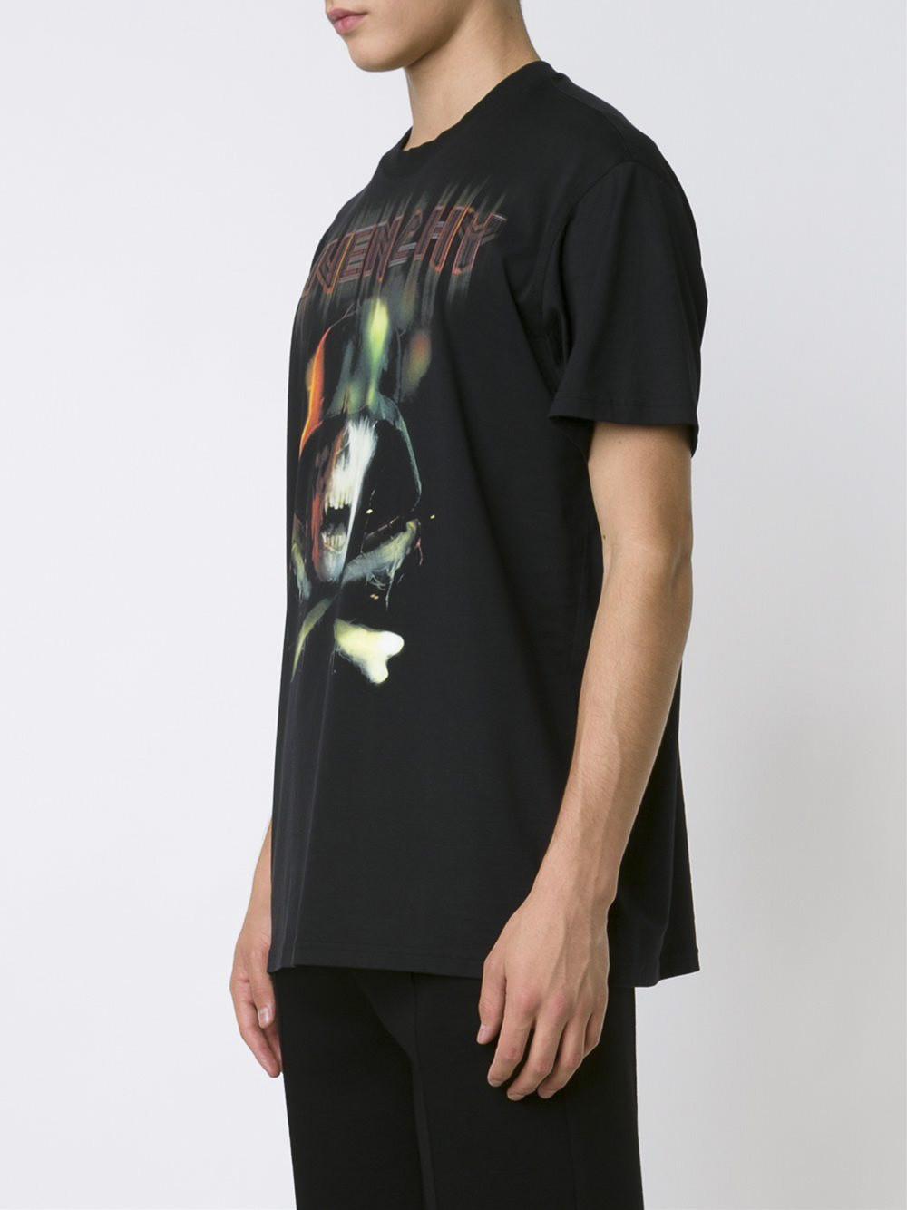 givenchy skeleton t shirt