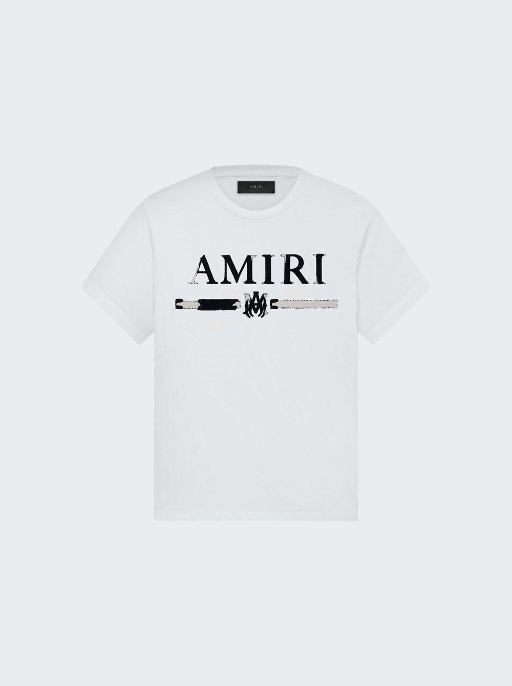 Amiri Ma Bar Applique T-shirt in White for Men | Lyst