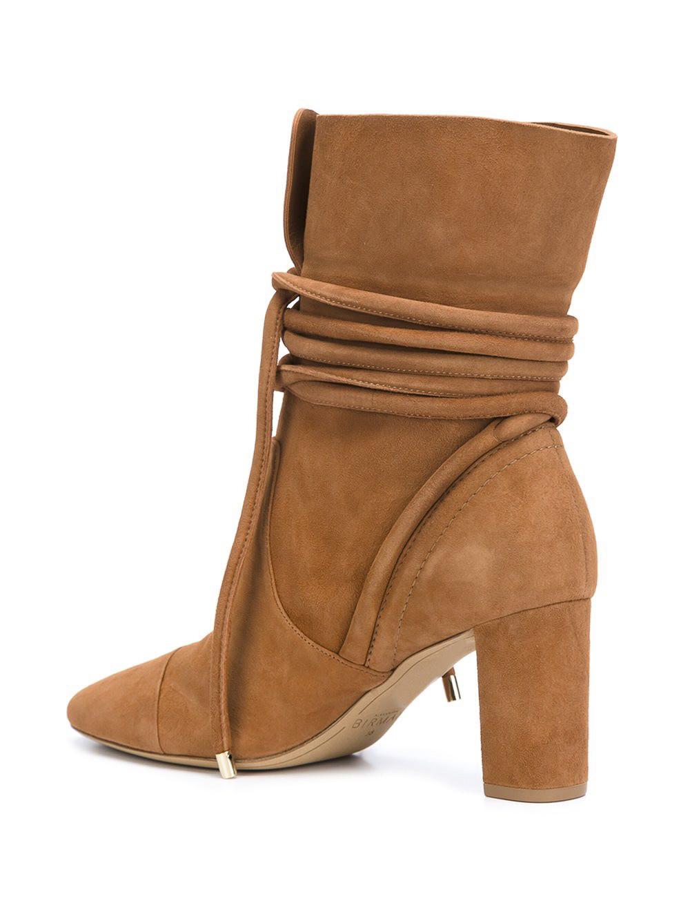 Alexandre Birman Leather 'betsy' Boots in Brown - Lyst