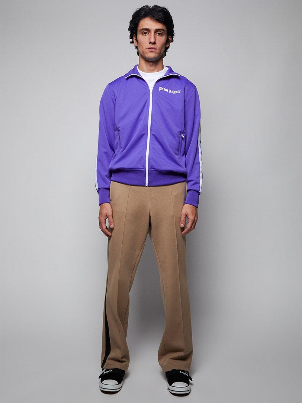 Purple palm angels track jacket hot sale