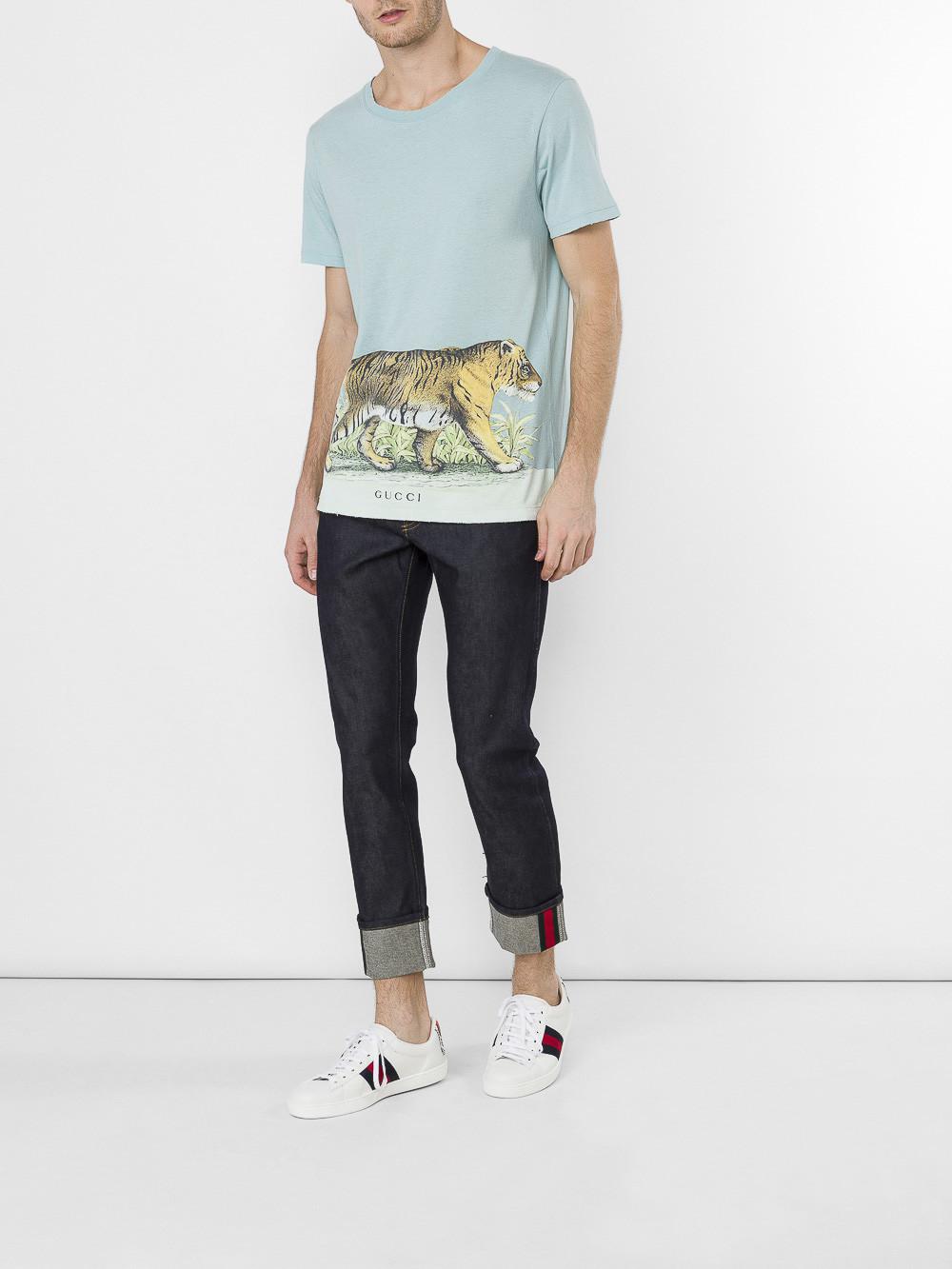 gucci t shirt mens tiger