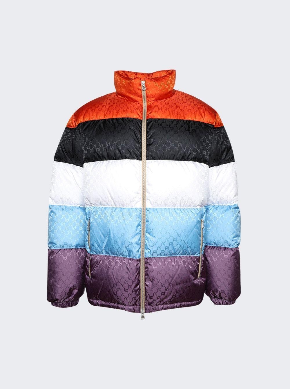 gucci red puffer jacket