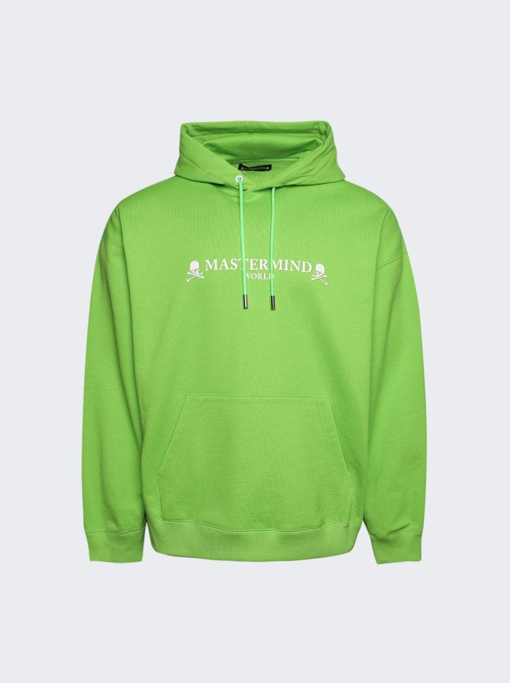 MASTERMIND WORLD Logo And Skull Hoodie in Green for Men Lyst