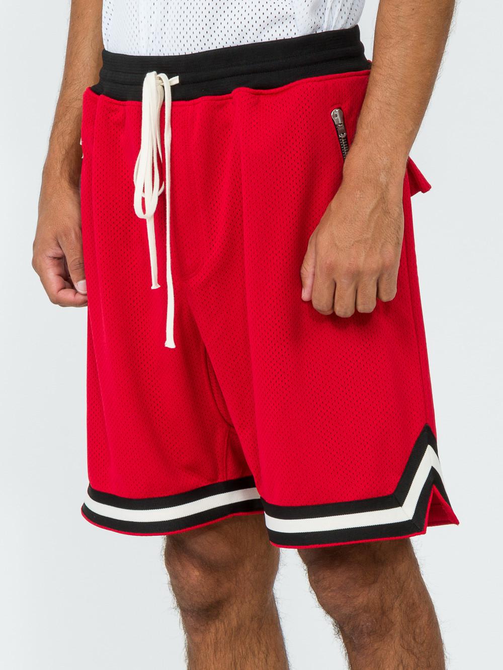 fear of god mesh shorts