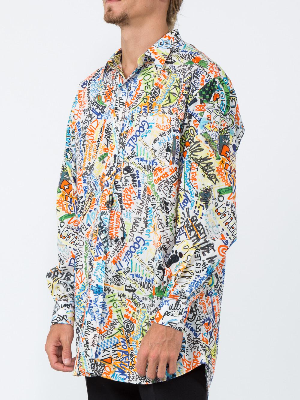 Vetements all over print shirt Clearance