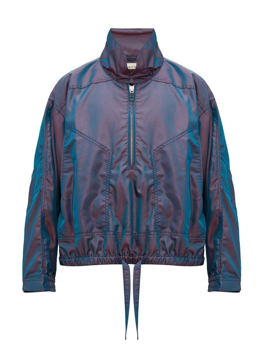 Fear Of God Synthetic Lightweight Track Jacket Blue Iridescent for Men - Lyst