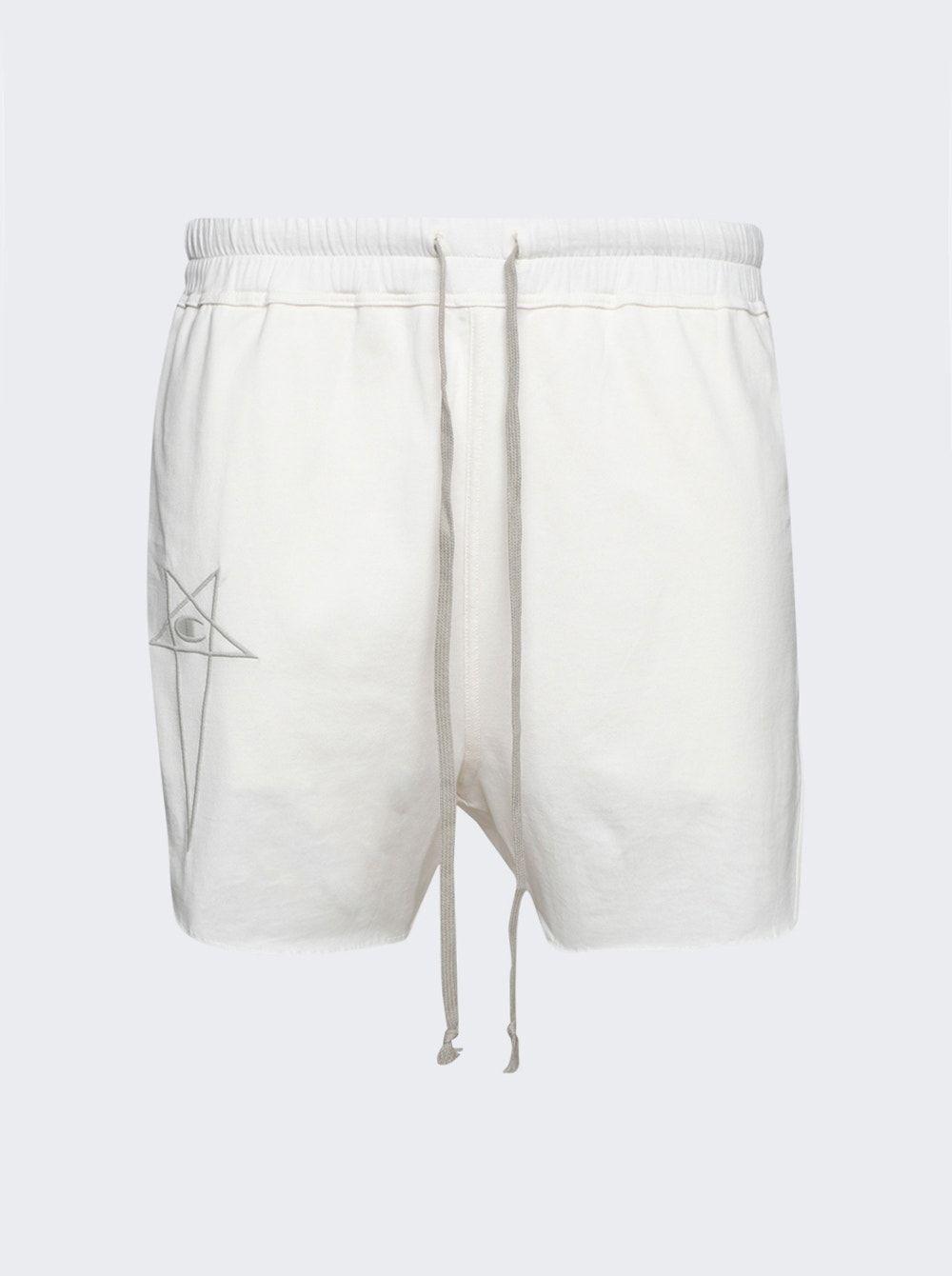 Rick Owens X Champion Dolphin Boxer Shorts in White for Men | Lyst