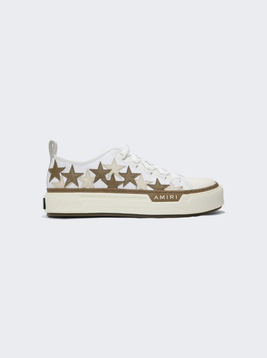 Amiri Stars Court Low Sneaker in White for Men Lyst Amiri Stars Court Low Sneaker in White for Men Lyst