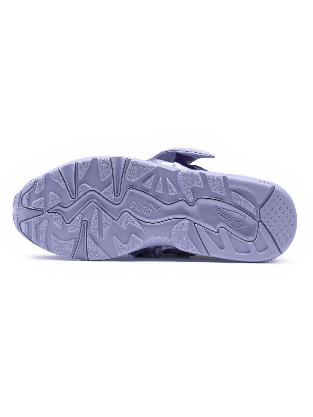 Puma Satin Fenty By Rihanna Bow Sneaker In Lavender Blue Lyst